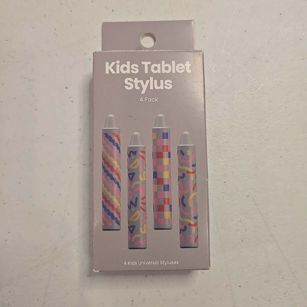 4 Pack Kid‎ Friendly Stylus Pens for Touch Screens Kids Smart Watch Tablet IPad